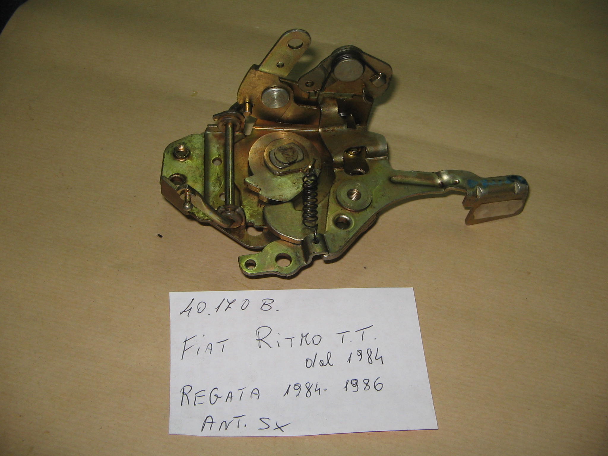 FIAT RITMO T.T. DAL-84- REGATA DAL 84/86 SER.ANT.SX  N.20651